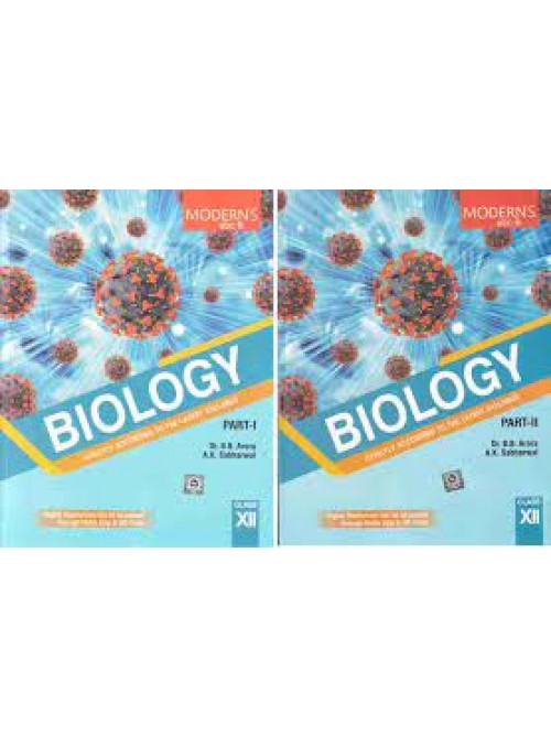 Modern ABC biology Class 12 Part-1 & 2 (2024-25) at Asjhirwad Publication
